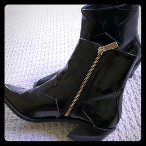 Zara Patent Ankle Boots